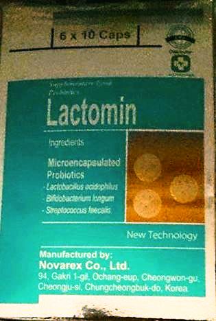 Probiotics Lactomin